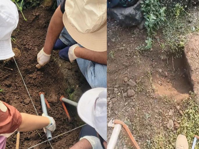 Illegal excavations uncovered near Jain temple in Koga